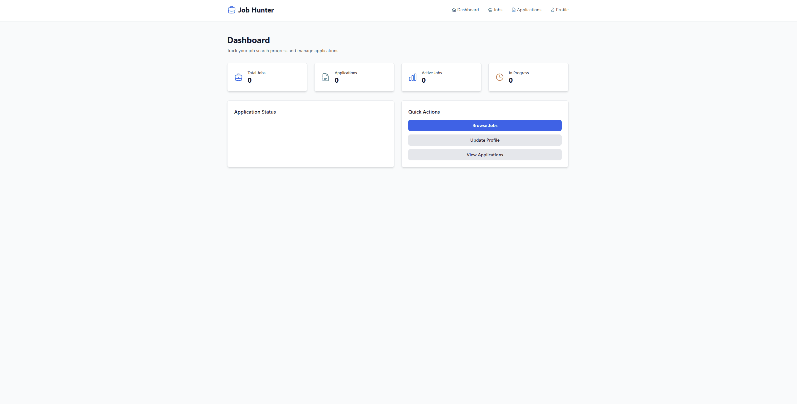 Job Hunter - AI-Driven Career Platform project preview